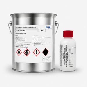 Kit de resina de poliéster Synolite 1100 con catalizador para laminado y fabricación de piezas de fibra de vidrio.