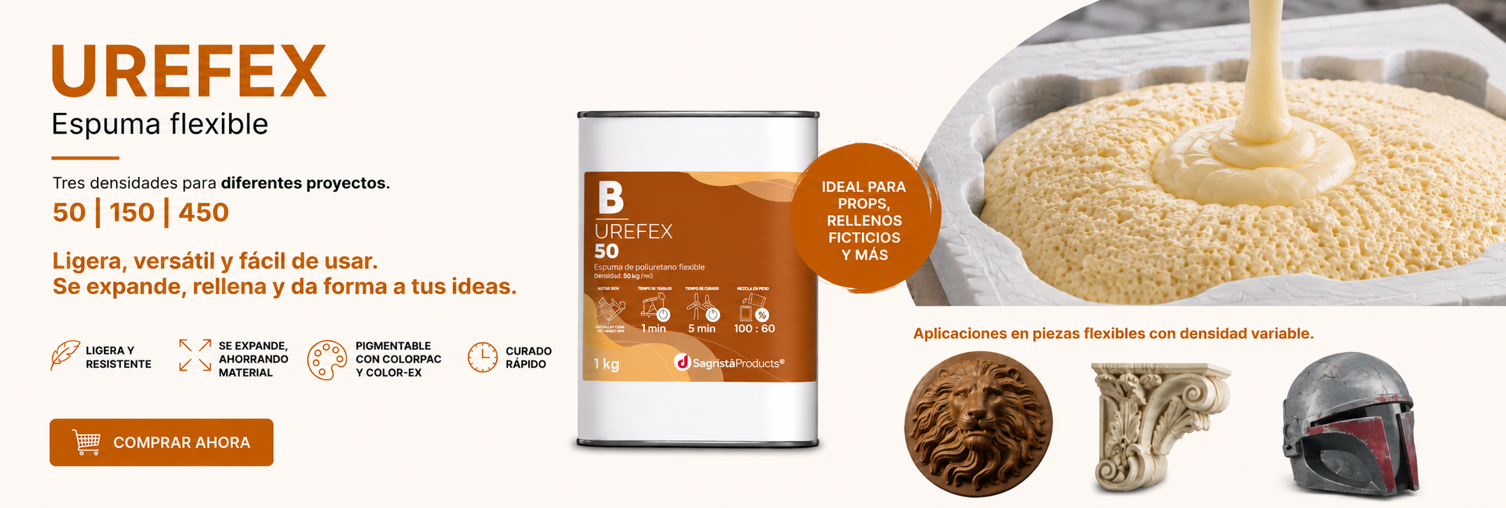 Urefex espuma flexible
